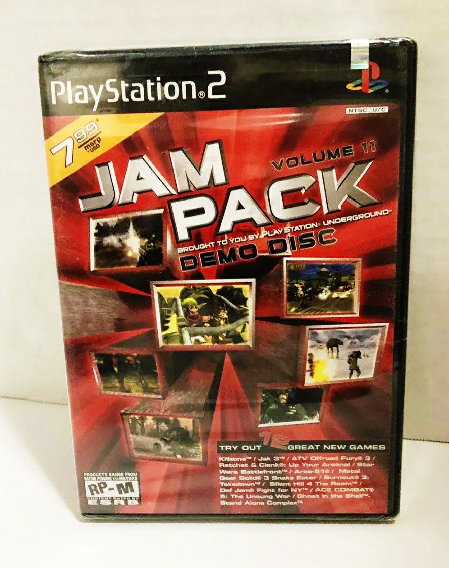 JAMPACK⚡Brand NEW & Y Sealed - Vol. 11 - Sony PlayStation 2 (PS2) !!