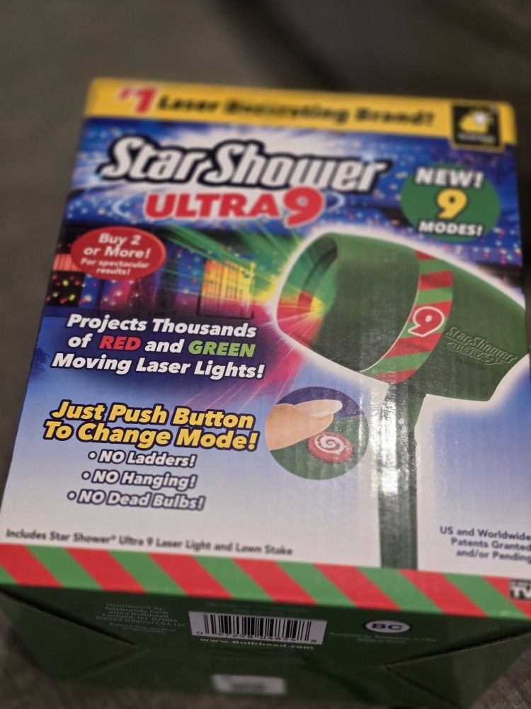 Christmas Laser House LIGHTS