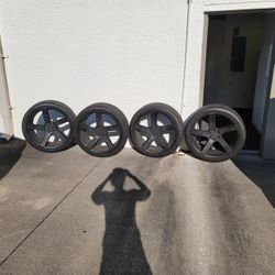 24” MILANNI Wheels and Tires