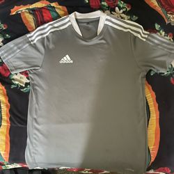Gray Adidas Sport Shirt