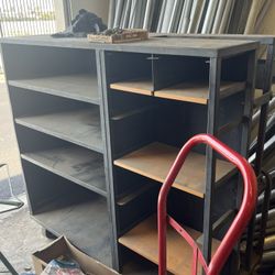 Roll Away Shelf With Ladder Slot