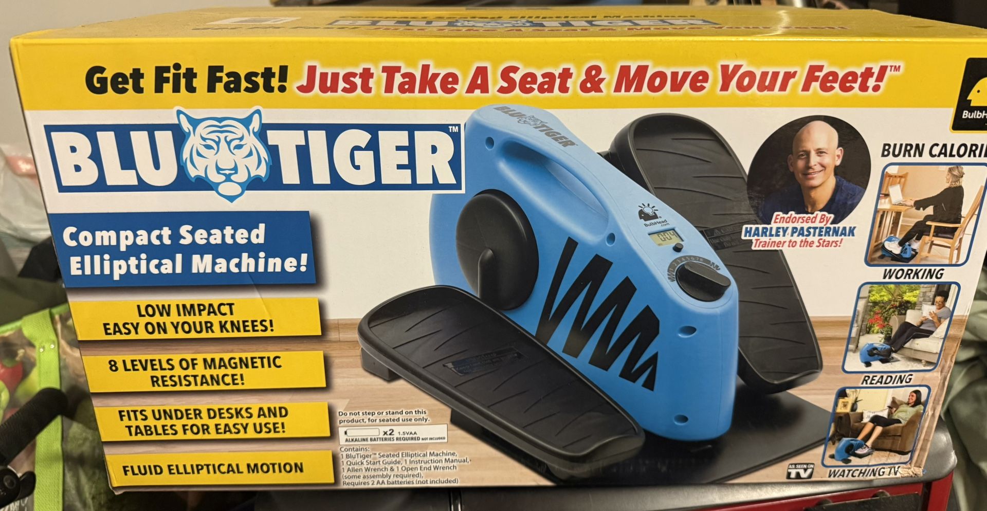 BluTiger Seated Elliptical