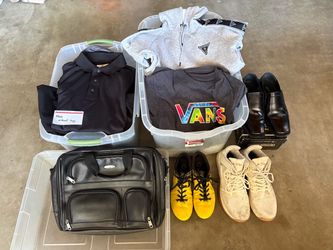 Everything for $2, Men’s Clothes + Free Samsonite Bag/APL Shoes/Soccer Shoes/Business Shoes