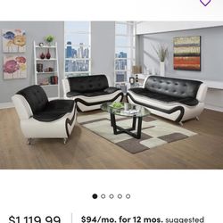 3 Piece Living Room Set 