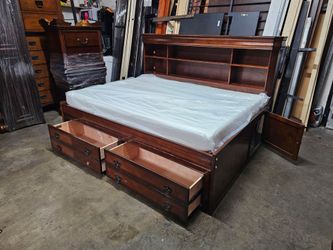 Full Captains Bed And Mattress