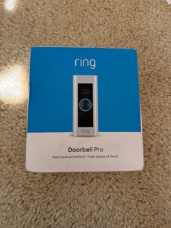 Ring doorbell pro