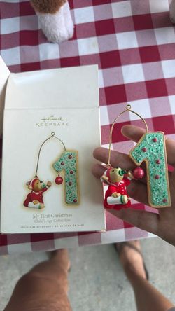 Hallmark “my first Christmas “ ornament