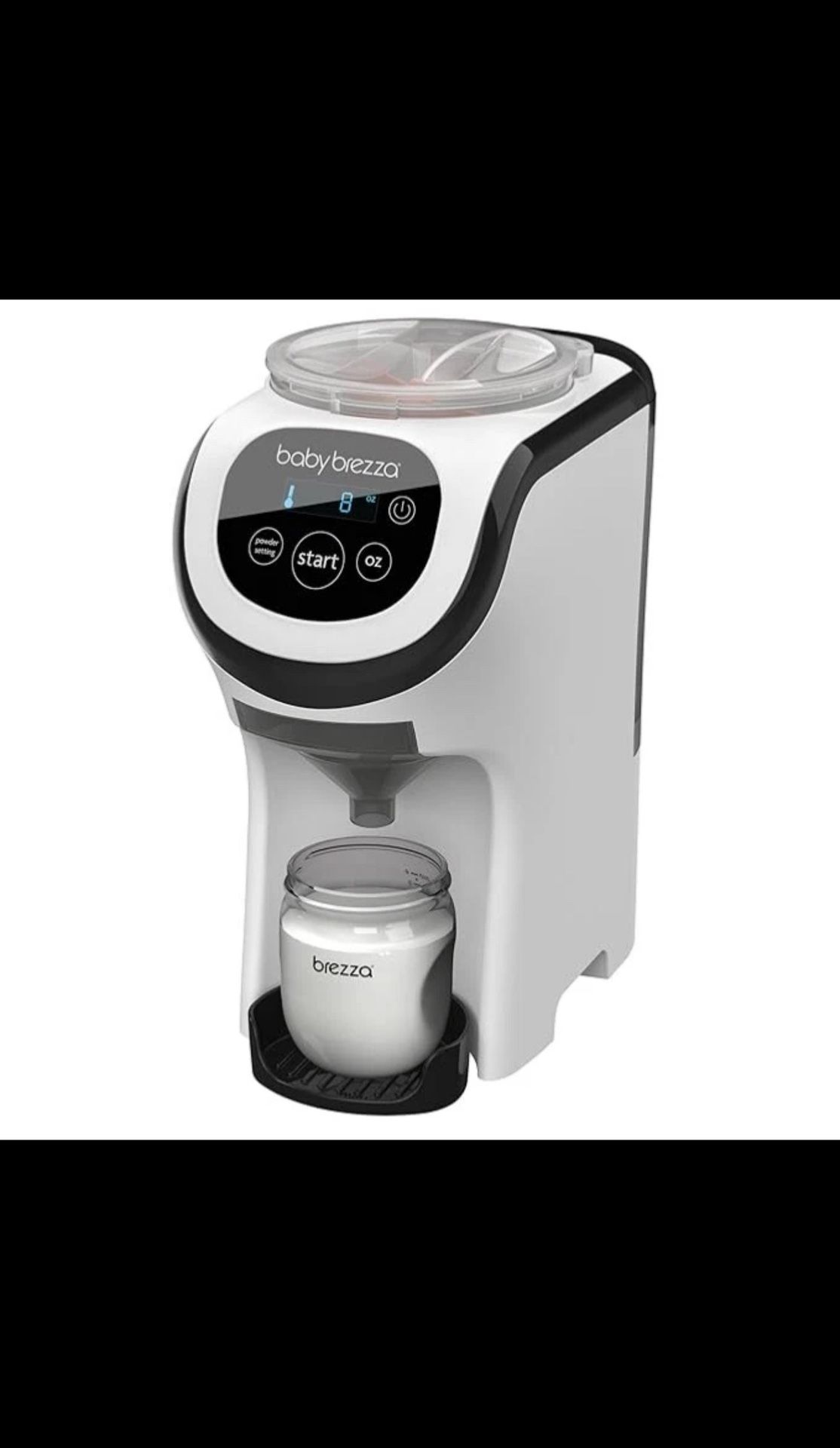 Baby Brezza Formula Pro Mini Baby Formula Dispenser - White/Black (FRP0079)