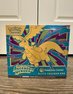 Ascended heroes ETB pokemon center