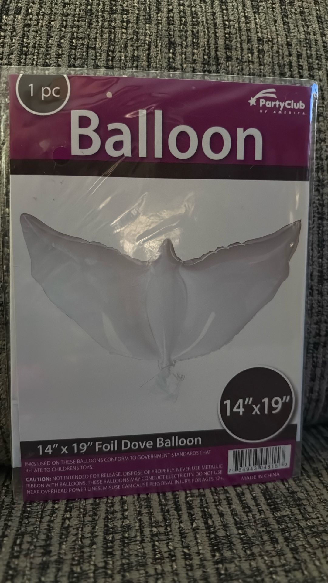 ‼️PLEASE DONT ASK IF AVAILABLE‼️ ORDER TO BE MADE‼️WHITE DOVE FOR BALLOON BOUQUETS