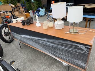 Modern Two-Tone Sideboard / Media Console