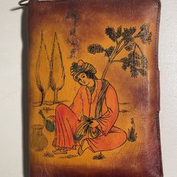 Antique Painted Notebook. 