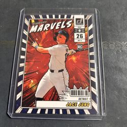 Jace Jung Marvels Insert Baseball Card Rookie