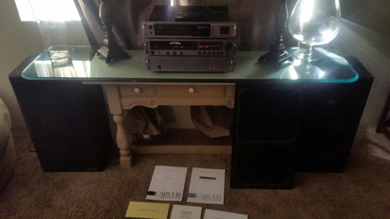 Vintage Carver home stereo system for sale