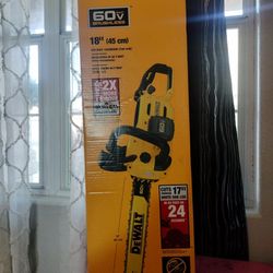 DeWalt 60v Flex Volt 18" Chainsaw (Tool Only)