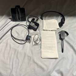 Plantronics CS540 (C054) Wireless Headset, Earloop, Base, Phone/Power Cord