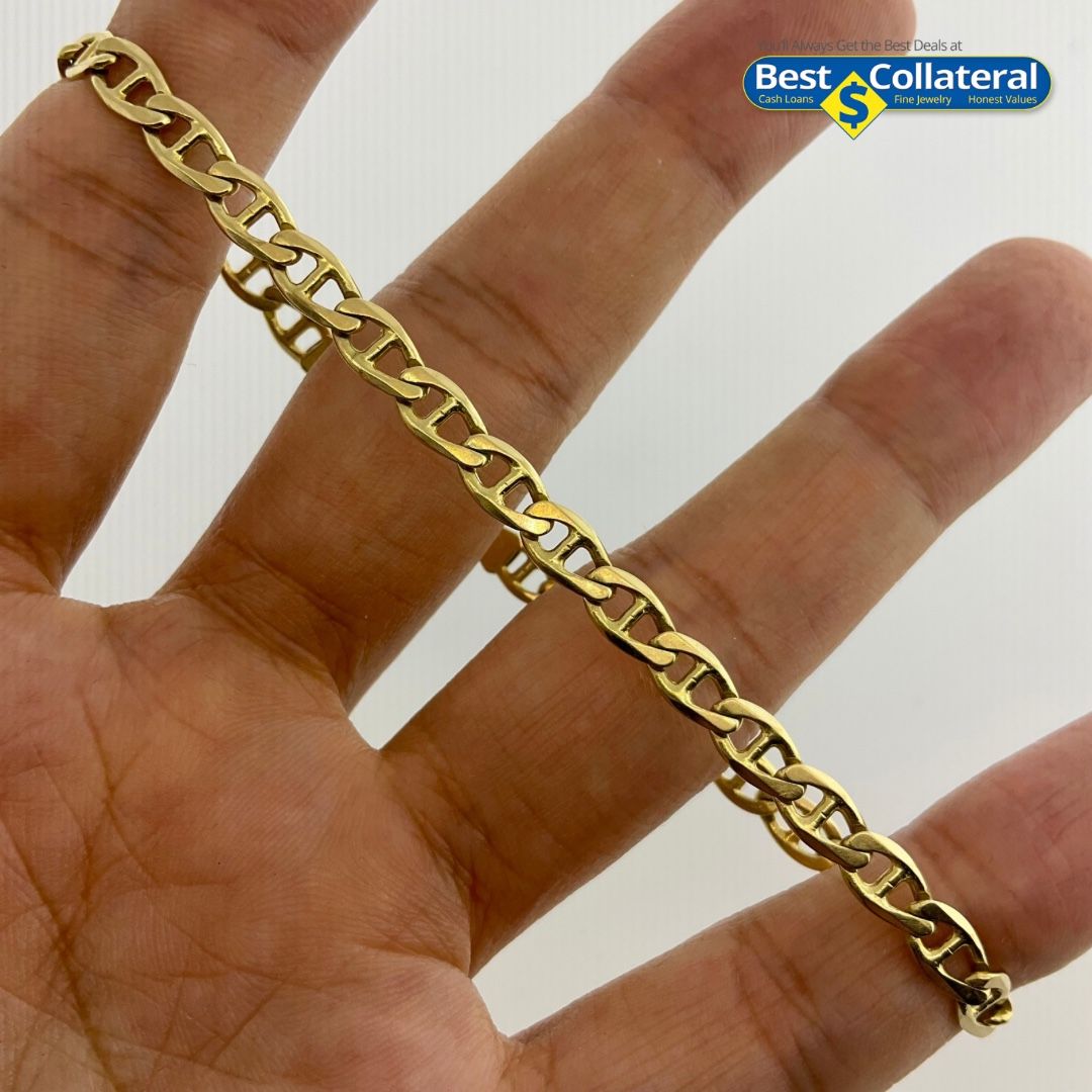 Mariner Link Bracelet In 14k Gold