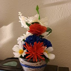 4th Of July  Silk Flower Arrangements