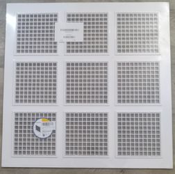 Plastic vent system 24×24 inch grill Cover