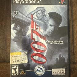 007 Bond Game PS2
