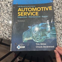 Automotive Service Inspection Maint Service Book