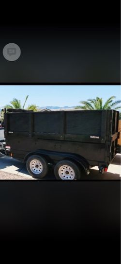 Uhaul hydraulic lift trailer