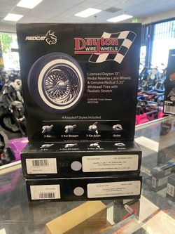 Dayton Wire Wheel Set For RC Lowriders