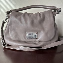 Marc by Marc Jacobs Classic Q Lil Ukita Grey Taupe Bag