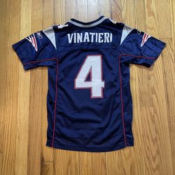 VINTAGE New England Patriots Adam Vinatieri Reebok Football Jersey Youth Size M