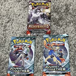 Pokemon Booster Packs Sealed