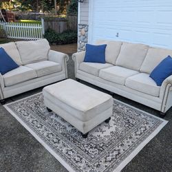 Sofa Loveseat And Ottoman Delivery Available 🚚