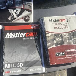 Mastercam study books (Lot)