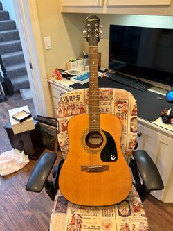 Epiphone acoustic guitar