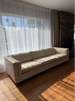 Mid Century 97 inch Sofa