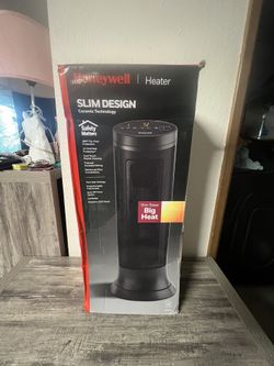 Honeywell Slim Ceramic Tower Heater, Black