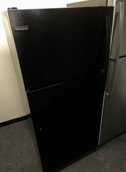 Frigidaire Top Mount Refrigerator Black Energy Efficient