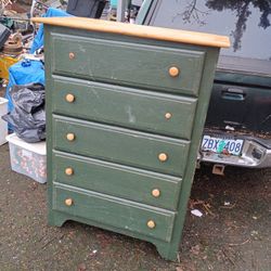 Old Dresser Missing Some Nobes 