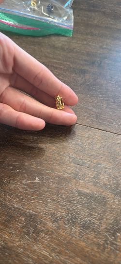 Disney The Lion King Simba Charm Pandora, 14k gold plating
