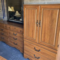 Nice Large Five Piece Ashley Furniture For A Bedroom