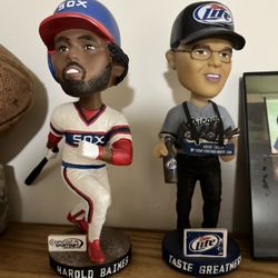 Chicago White Sox Baseball Bobblehead Lite Beer Harold Baines