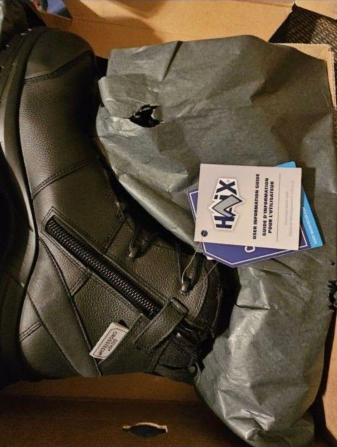 HAIX Eagle Safety Mid Side Zip 55