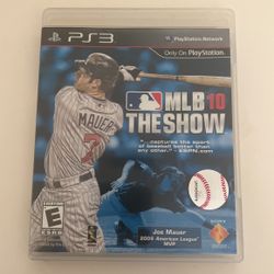 PS3 MLB The Show Game 