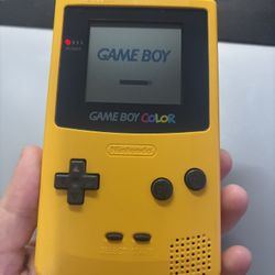 Gameboy color (Yellow)