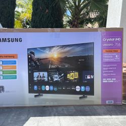 MV 75u8000f 75” Samsung smart 4k led Uhd tv 