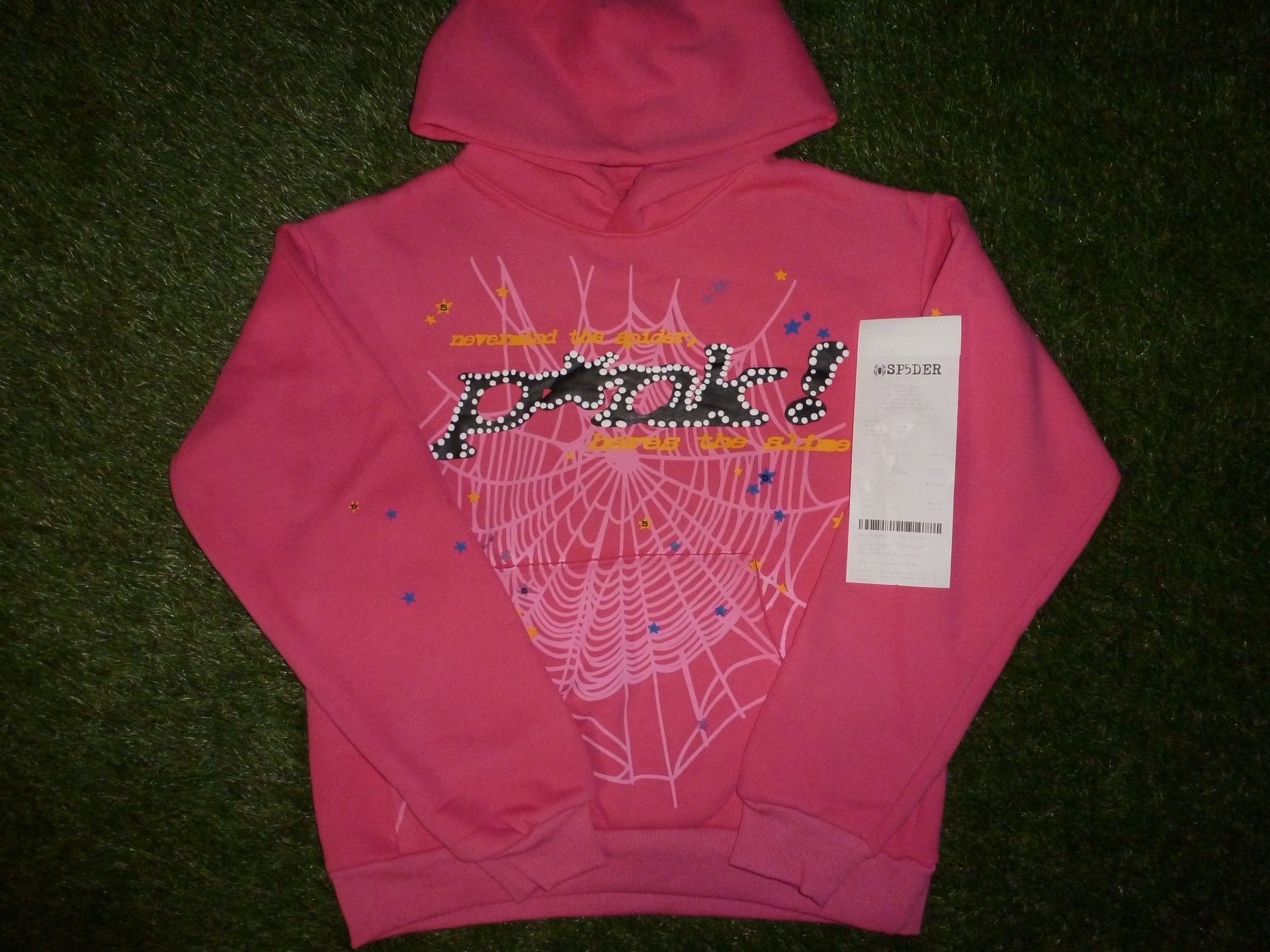 Sp5der P*nk Hoodie