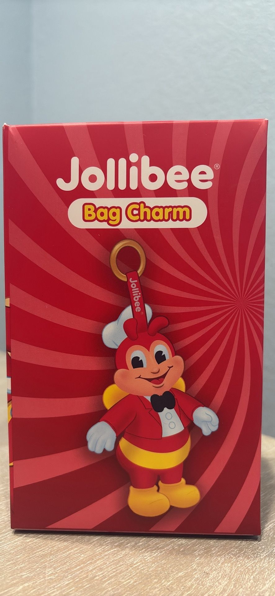 Jollibee bag charm “Labubuyog”
