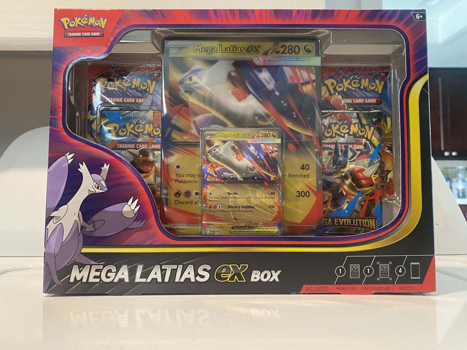 Pokemon Mega Latias Ex Box