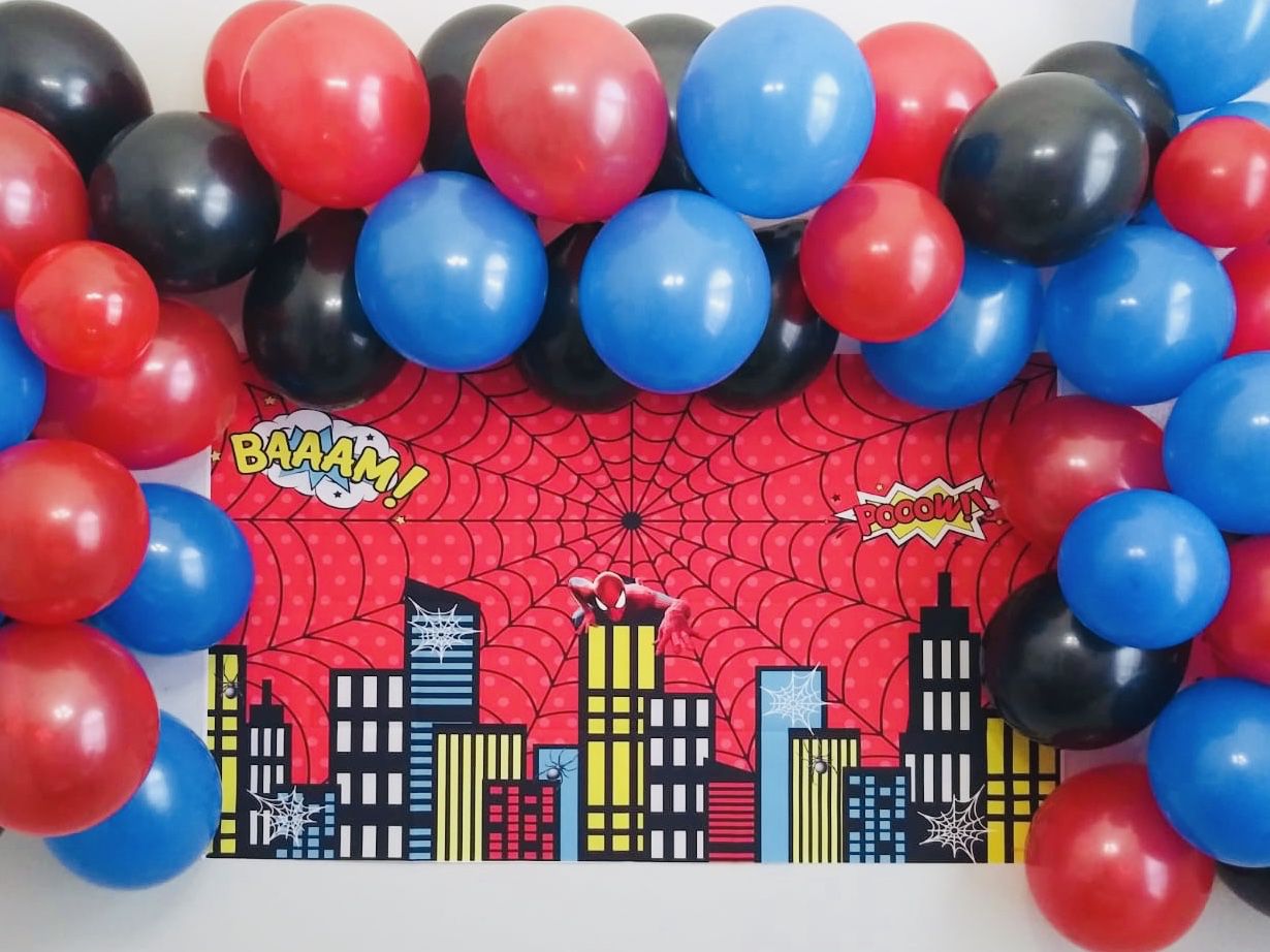 Spiderman Backdrop 5x3ft
