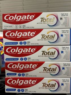 COLGATE TOTAL 5.1 OZ $3.00 EACH 