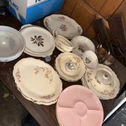 Vintage Dish Set